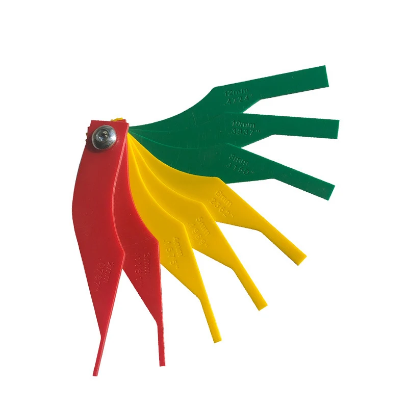 New 8 In 1 Brake Pad Measuring Tool Gauge Feeler Tester Scale Lining Thickness Wear Meter Thickness Gauge Handy Measuring
New 8 In 1 Brake Pad Measuring Tool Gauge Feeler Tester Scale Lining Thickness Wear Meter Thickness Gauge Handy Measuring