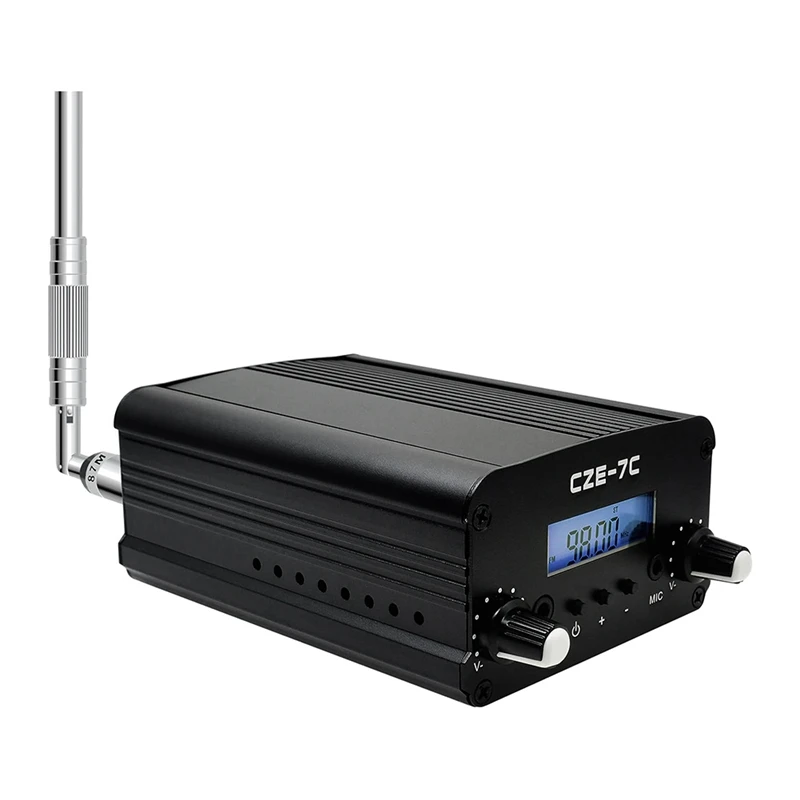 CZE-7C 7W Long Range FM Transmitter For Drive-In Church, School & Supermarket Events, Light Shows Conference Stereo
CZE-7C 7W Long Range FM Transmitter For Drive-In Church, School & Supermarket Events, Light Shows Conference Stereo