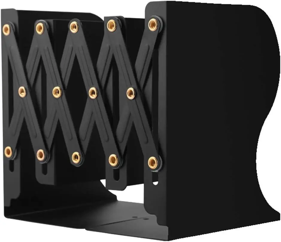 Adjustable Bookend Holder Expandable Desktop Bookcase, 4.1-16.9 Inch
Adjustable Bookend Holder Expandable Desktop Bookcase, 4.1-16.9 Inch