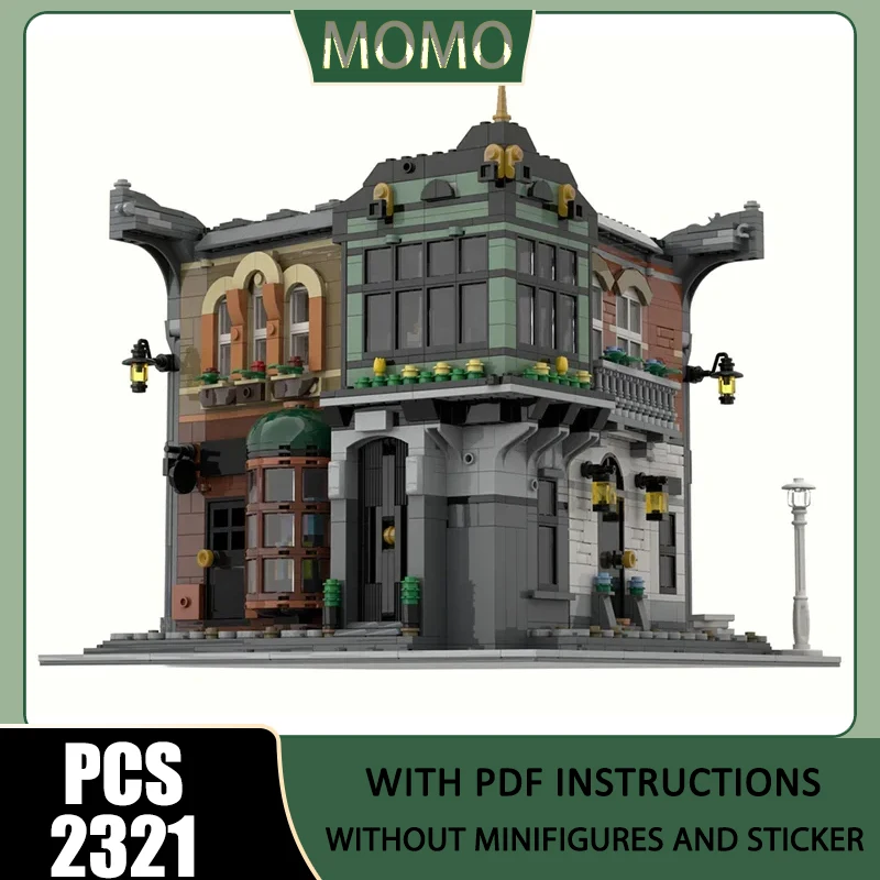 Moc Building Blocks 221B Baker Corner Street Model Technology Bricks City Street View Model DIY Assembly Toys Construstion Gifts
Moc Building Blocks 221B Baker Corner Street Model Technology Bricks City Street View Model DIY Assembly Toys Construstion Gifts