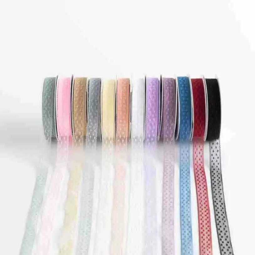 Красочная кружевная лента в горошек, новая кружевная лента, сделай сам, цветок ручной работы, подарочная упаковка, декоративная одежда, шапки и аксессуары
Красочная кружевная лента в горошек, новая кружевная лента, сделай сам, цветок ручной работы, подарочная упаковка, декоративная одежда, шапки и аксессуары