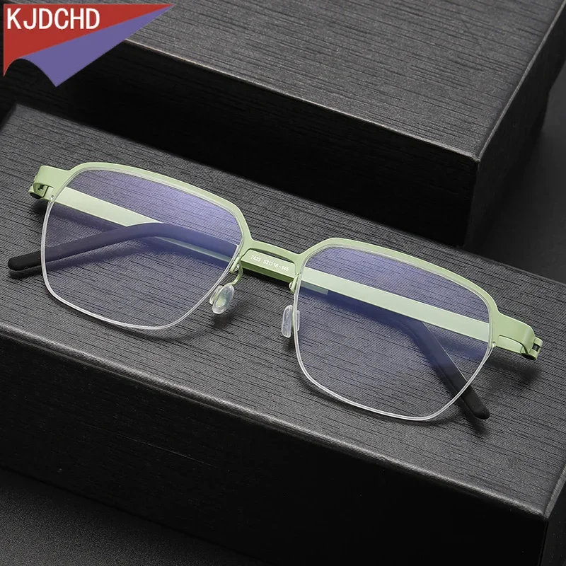2025 Pure Titanium Glasses Frame for Men Square Myopia Prescription Eyeglasses Frames Women Half Rim Optical Male Korean Eyewear
2025 Pure Titanium Glasses Frame for Men Square Myopia Prescription Eyeglasses Frames Women Half Rim Optical Male Korean Eyewear