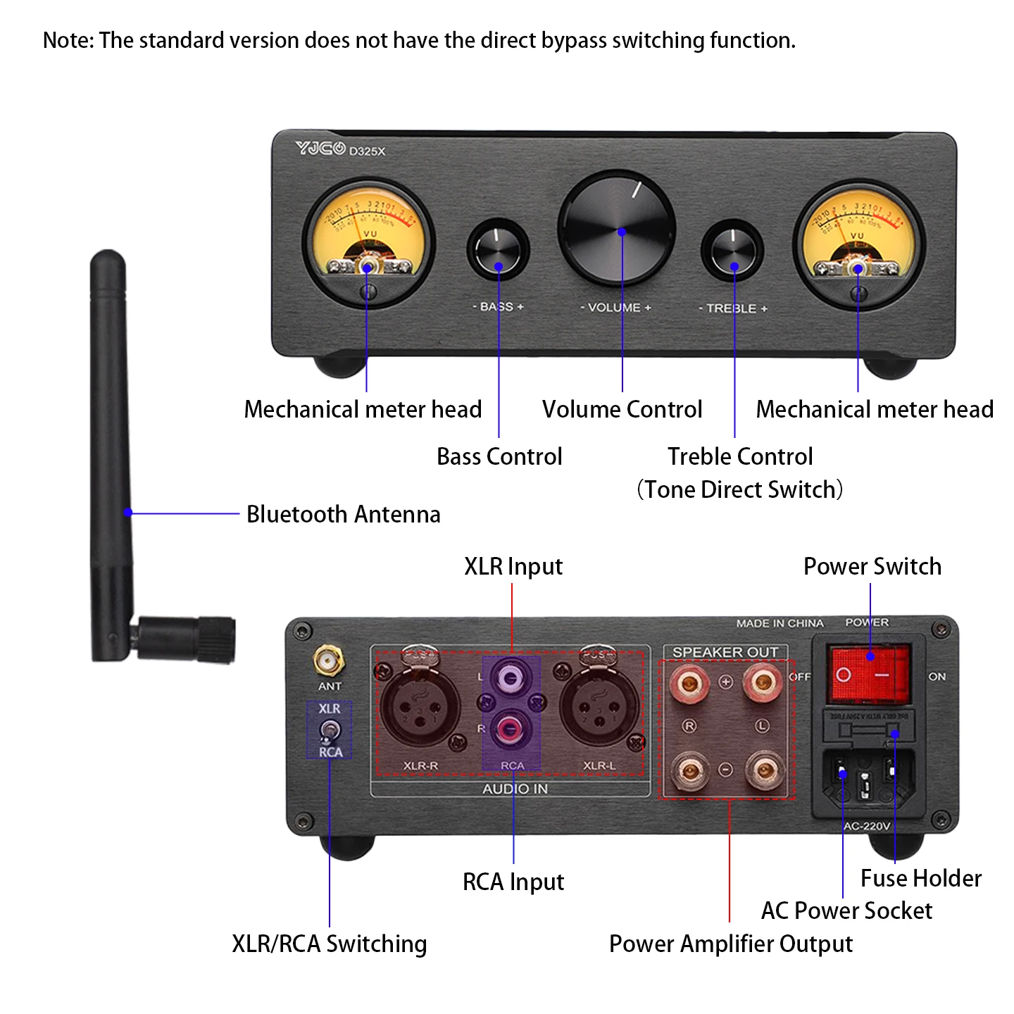 D325X high power TPA3255 two-channel balanced hifi digital remote control amplifier USB Bluetooth Balanced input LDAC amplifier
D325X high power TPA3255 two-channel balanced hifi digital remote control amplifier USB Bluetooth Balanced input LDAC amplifier