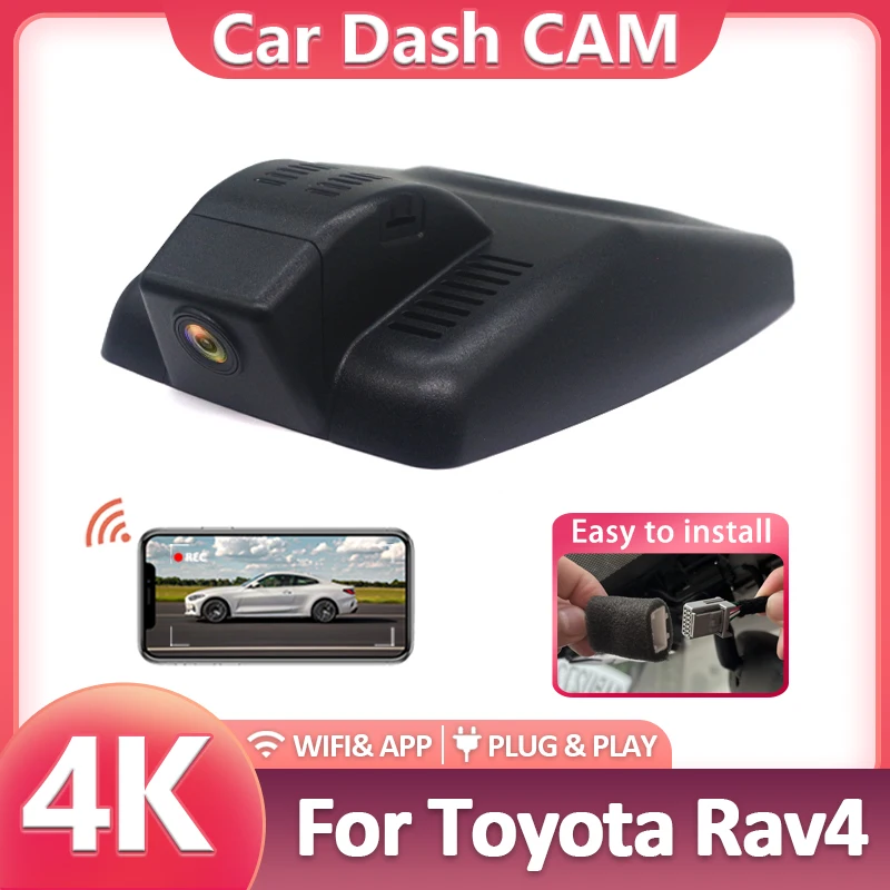 Автомобильный видеорегистратор 4K Plug and play WIfi для Toyota RAV4 XA40 XA50 2019 2020 2021 2022 2023 2024, автомобильный видеорегистратор с двумя объективами и управлением через приложение 4K, видеорегистратор
Автомобильный видеорегистратор 4K Plug and play WIfi для Toyota RAV4 XA40 XA50 2019 2020 2021 2022 2023 2024, автомобильный видеорегистратор с двумя объективами и управлением через приложение 4K, видеорегистратор
