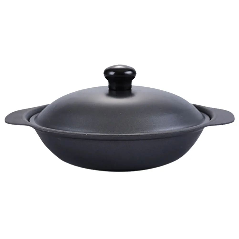 Iron Casserole Rice Cooker Soup Bowls Kitchen Essentials Restaurant Pot Stove Flat Bottom Heat Conduction Uniform
Iron Casserole Rice Cooker Soup Bowls Kitchen Essentials Restaurant Pot Stove Flat Bottom Heat Conduction Uniform