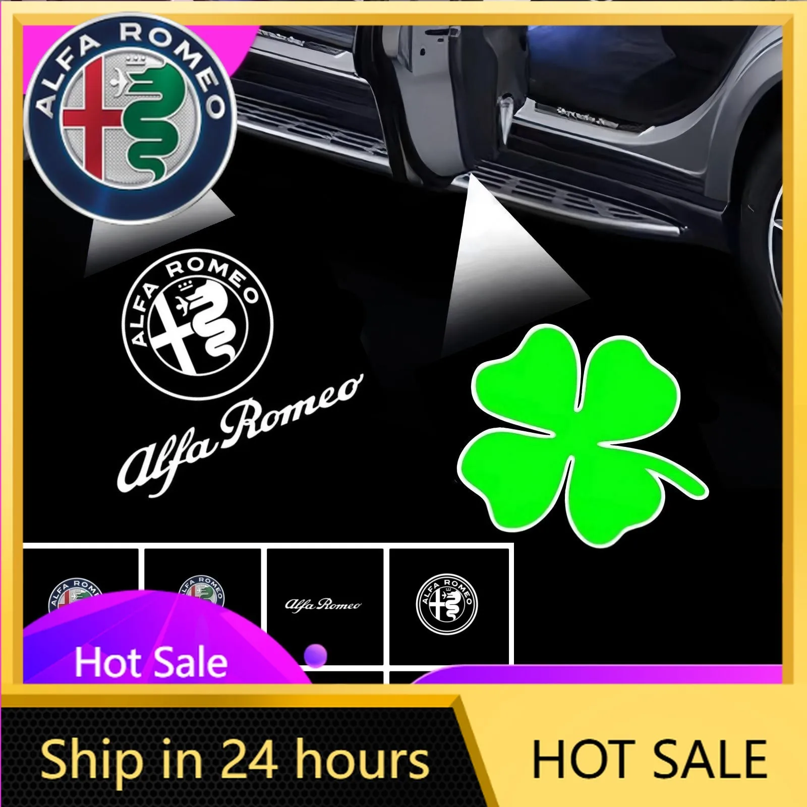 Car Stickers For Alfa Romeo 2X For Alfa Romeo Giulia 952 159 166 GT Giulietta Tonale Mito Stelvio 949 Spider LED Car Welcome Log
Car Stickers For Alfa Romeo 2X For Alfa Romeo Giulia 952 159 166 GT Giulietta Tonale Mito Stelvio 949 Spider LED Car Welcome Log