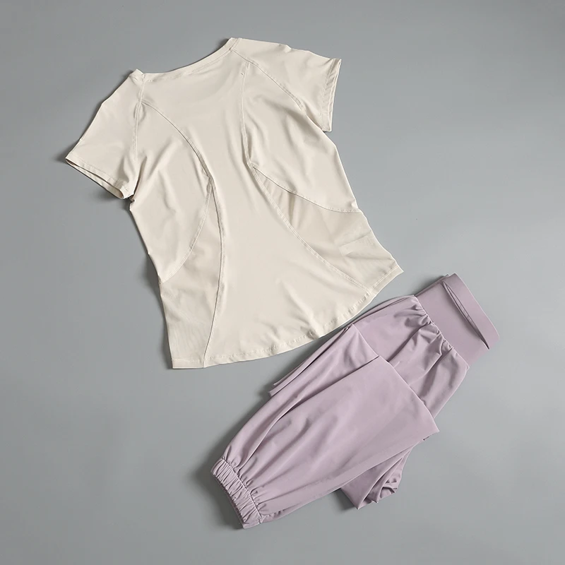 Yoga suits for women in summer high-end breathable sportswear 2025 new quick-drying pants running gym
Yoga suits for women in summer high-end breathable sportswear 2025 new quick-drying pants running gym