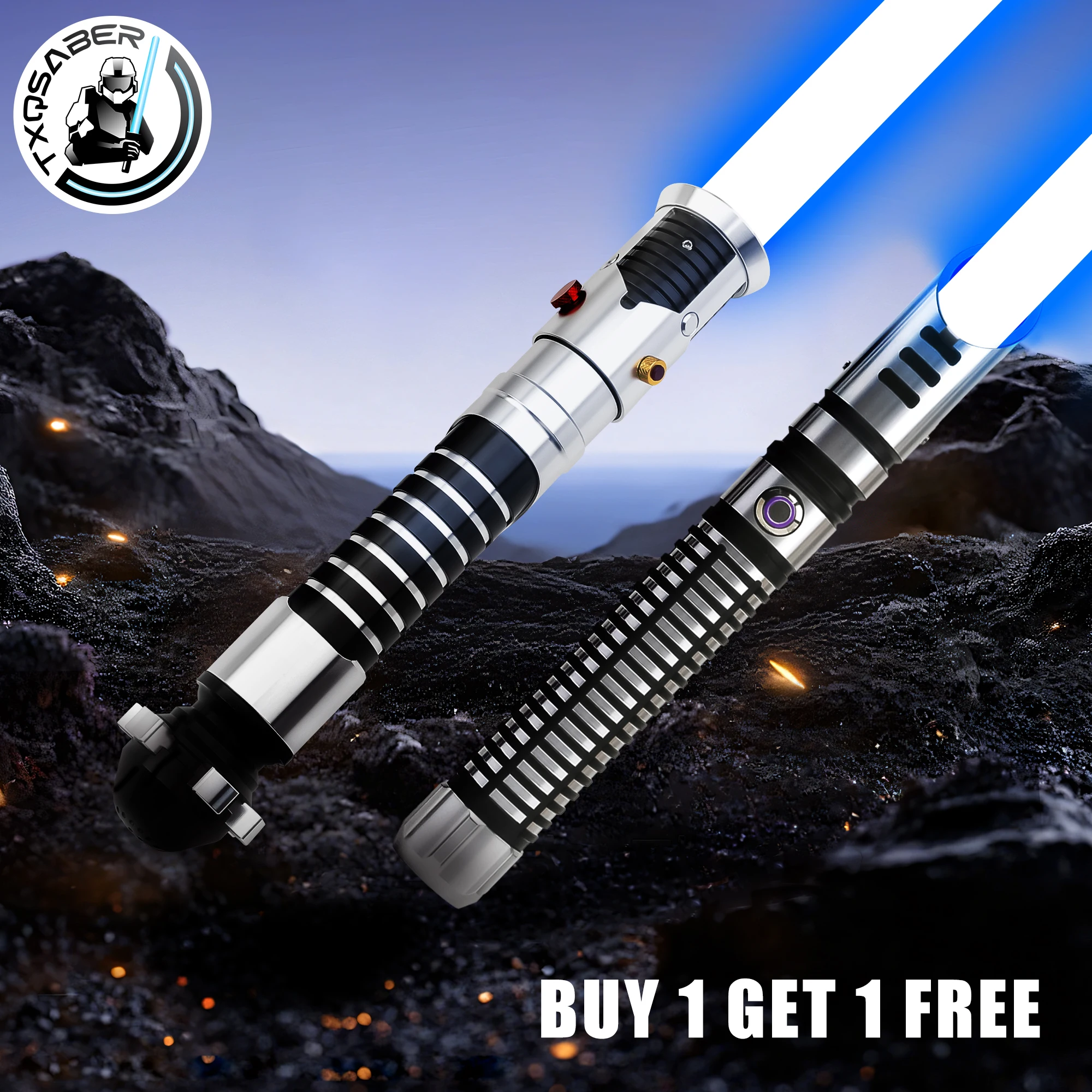 TXQ OBI-wan EP1 Lightsaber SNV4 Proffie Smooth Swing Metal NEO Saber JEDI Force NEO SABER Light 12Color 27Sounds Skywalker
TXQ OBI-wan EP1 Lightsaber SNV4 Proffie Smooth Swing Metal NEO Saber JEDI Force NEO SABER Light 12Color 27Sounds Skywalker