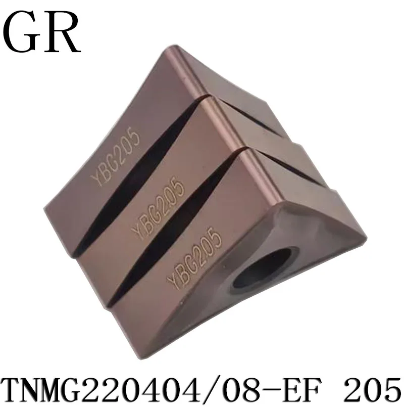 10PCS TNMG220404-EF ZM205 /TNMG220408-EF ZM205 Indexable CNC Carbide Insert Turning Tool Metal Cutter Blade For Stainless steel
10PCS TNMG220404-EF ZM205 /TNMG220408-EF ZM205 Indexable CNC Carbide Insert Turning Tool Metal Cutter Blade For Stainless steel