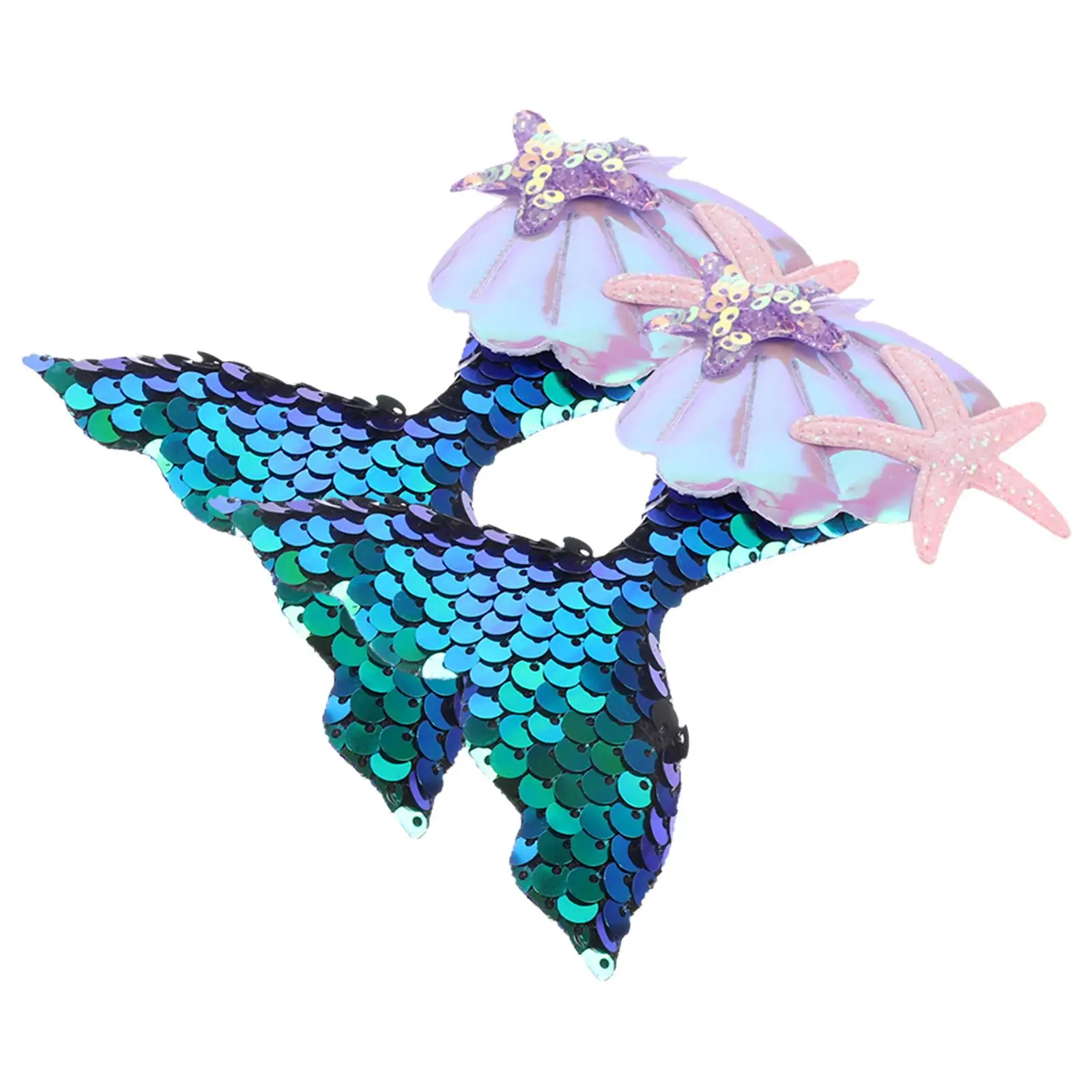 2Pcs Mermaid Hair Clips Adorable Design Suitable Material Bright Vibrant Elegant Simple Stylish Fashion Match Any for Weddings
2Pcs Mermaid Hair Clips Adorable Design Suitable Material Bright Vibrant Elegant Simple Stylish Fashion Match Any for Weddings