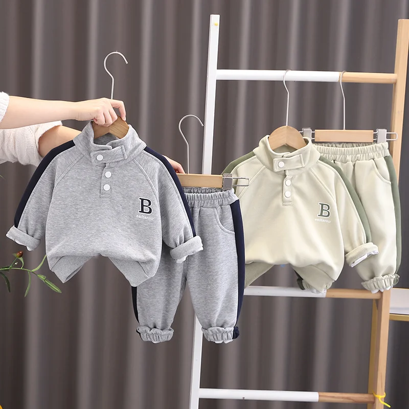 Spring Seasonal Children's Casual Letter Collar Two-Piece Comfortable Breathable Soft Kids Girls Long Sleeve Sweatshirt Tops Spo
Spring Seasonal Children's Casual Letter Collar Two-Piece Comfortable Breathable Soft Kids Girls Long Sleeve Sweatshirt Tops Spo