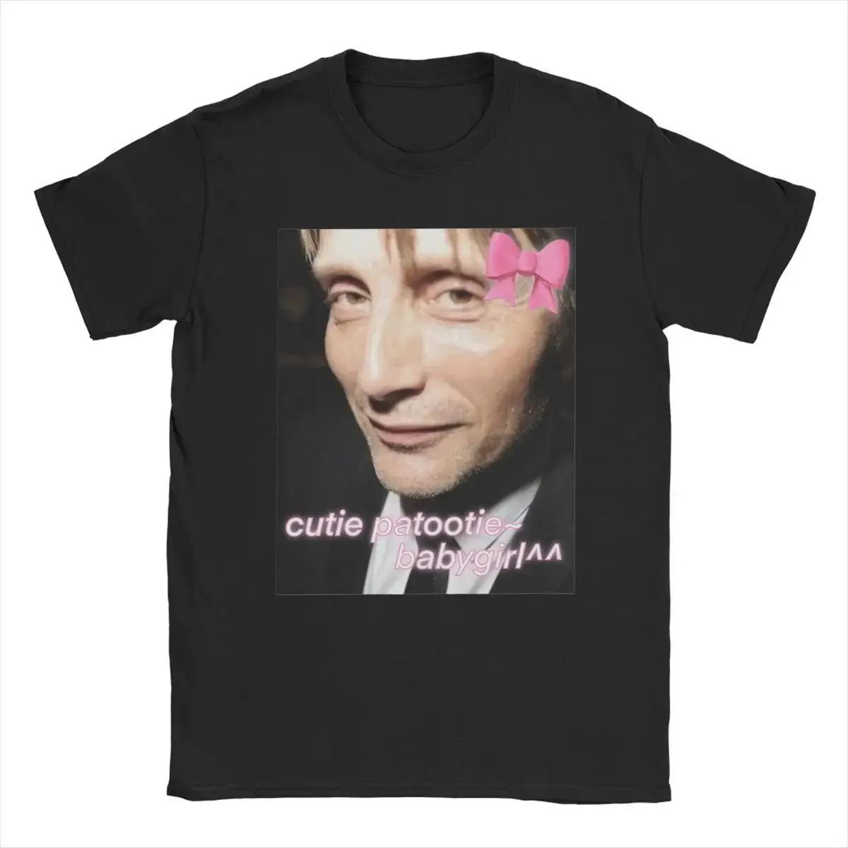 Mads Mikkelsen Baby Girl Men's T Shirt Vintage Tee Shirt Short Sleeve O Neck T-Shirt Pure Cotton Plus Size Clothing 
Mads Mikkelsen Baby Girl Men's T Shirt Vintage Tee Shirt Short Sleeve O Neck T-Shirt Pure Cotton Plus Size Clothing