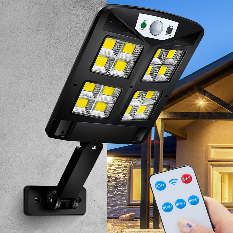 Solar Sensor Lamp The New Solar Wall Lamp Smart remote control Led Outdoor Garden Solar Waterproof Motion Sensor Streetlights
Solar Sensor Lamp The New Solar Wall Lamp Smart remote control Led Outdoor Garden Solar Waterproof Motion Sensor Streetlights