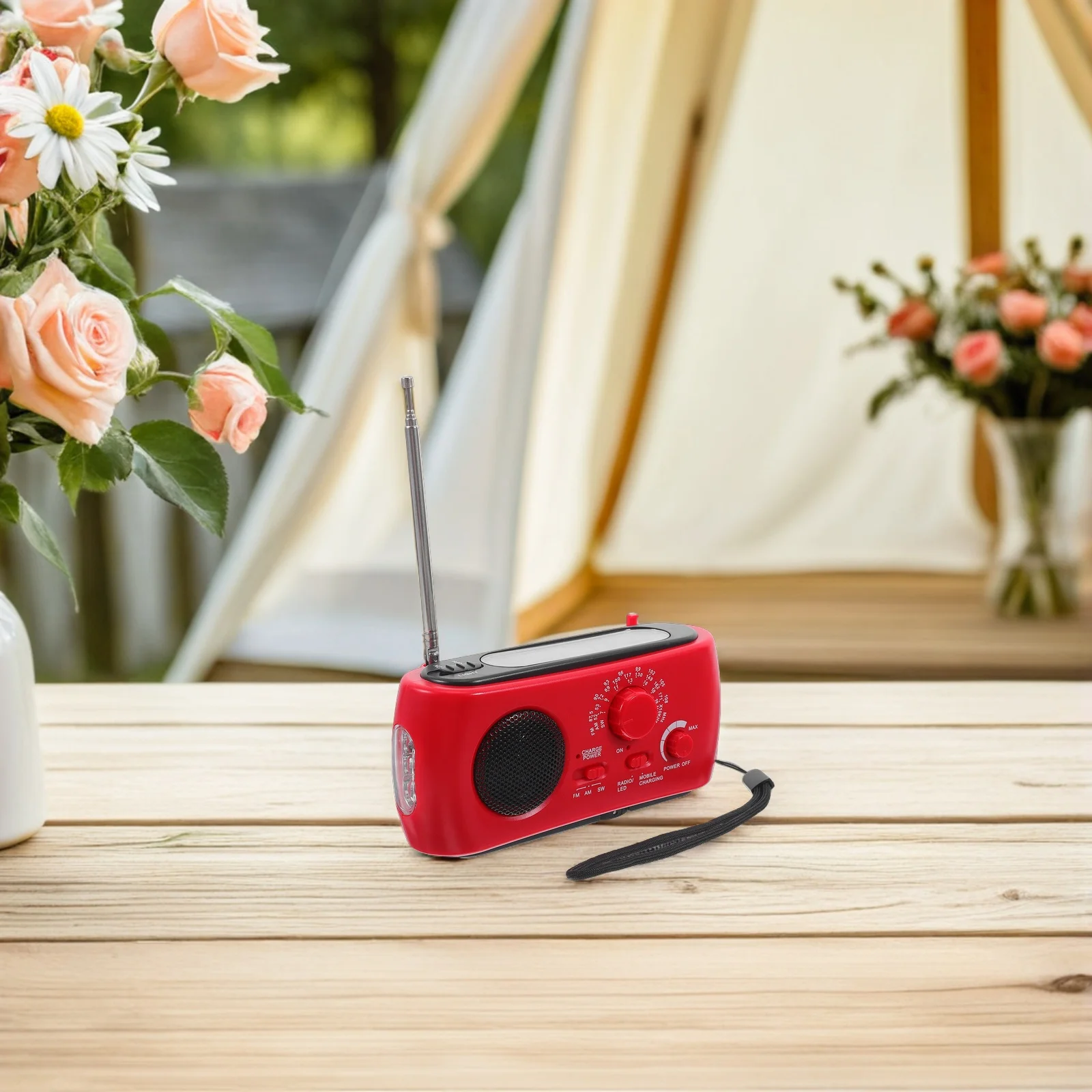 Hand Crank Radio Solar Powered Emergency Multi-Band Receiver Portable Outdoor Generator For Camping Hiking Survival
Hand Crank Radio Solar Powered Emergency Multi-Band Receiver Portable Outdoor Generator For Camping Hiking Survival