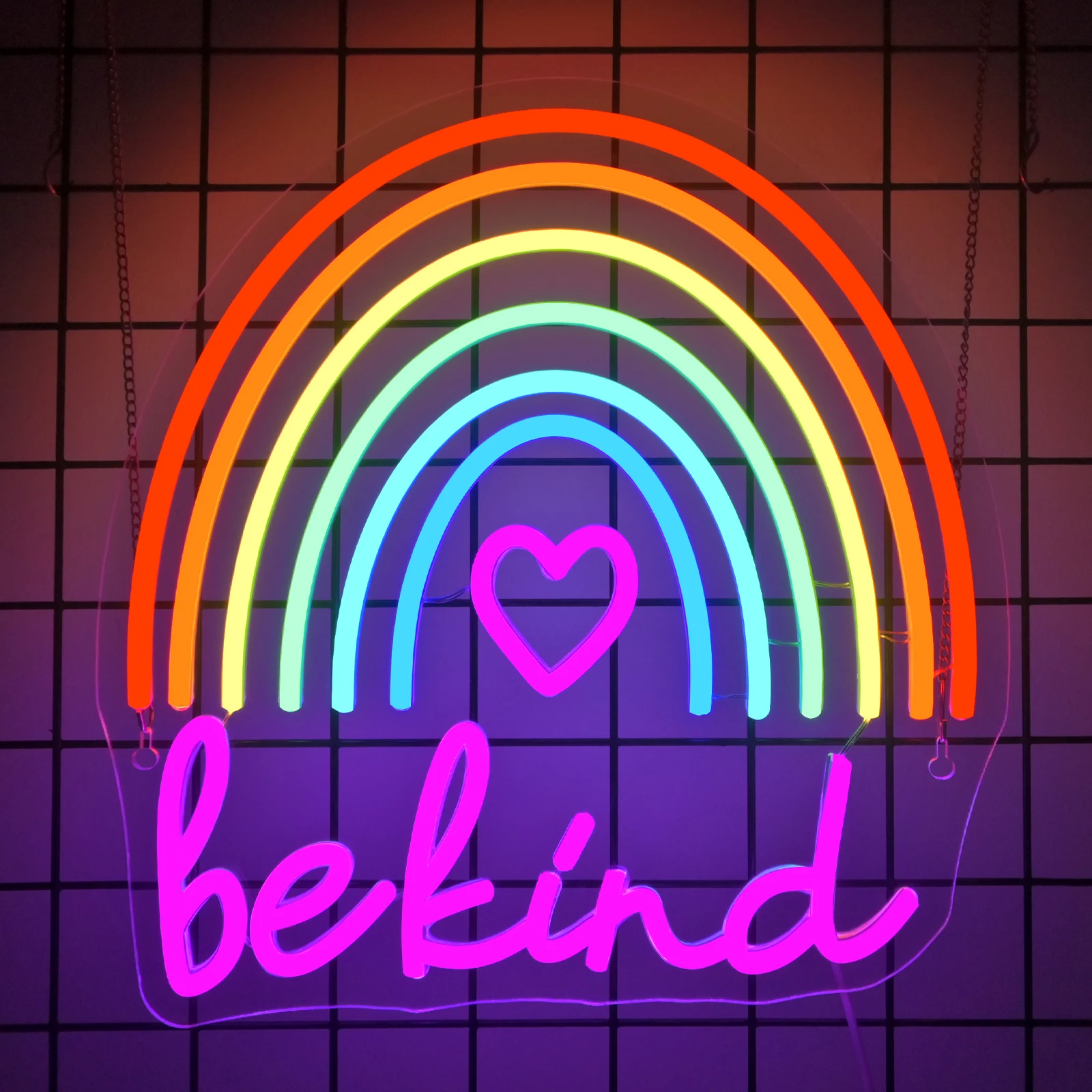 Be Kind Neon Sign for Wall Decor Rainbow Led Signs USB DimmableColorful Wall Decor Classroom Home Club Birthday Party
Be Kind Neon Sign for Wall Decor Rainbow Led Signs USB DimmableColorful Wall Decor Classroom Home Club Birthday Party