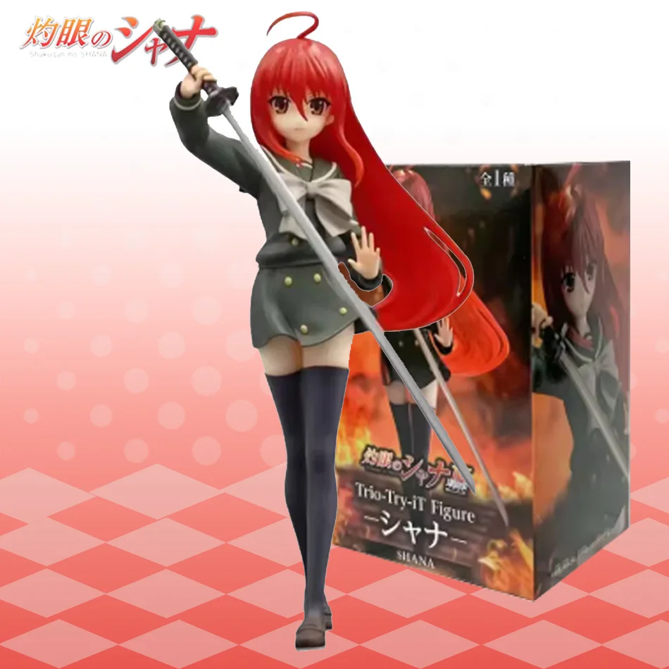 In Stock Original Genuine Furyu Trio Try IT TTI Shakugan No Shana 19cm Shana PVC Collection Model Kawaii Figure Birthday Toys
In Stock Original Genuine Furyu Trio Try IT TTI Shakugan No Shana 19cm Shana PVC Collection Model Kawaii Figure Birthday Toys