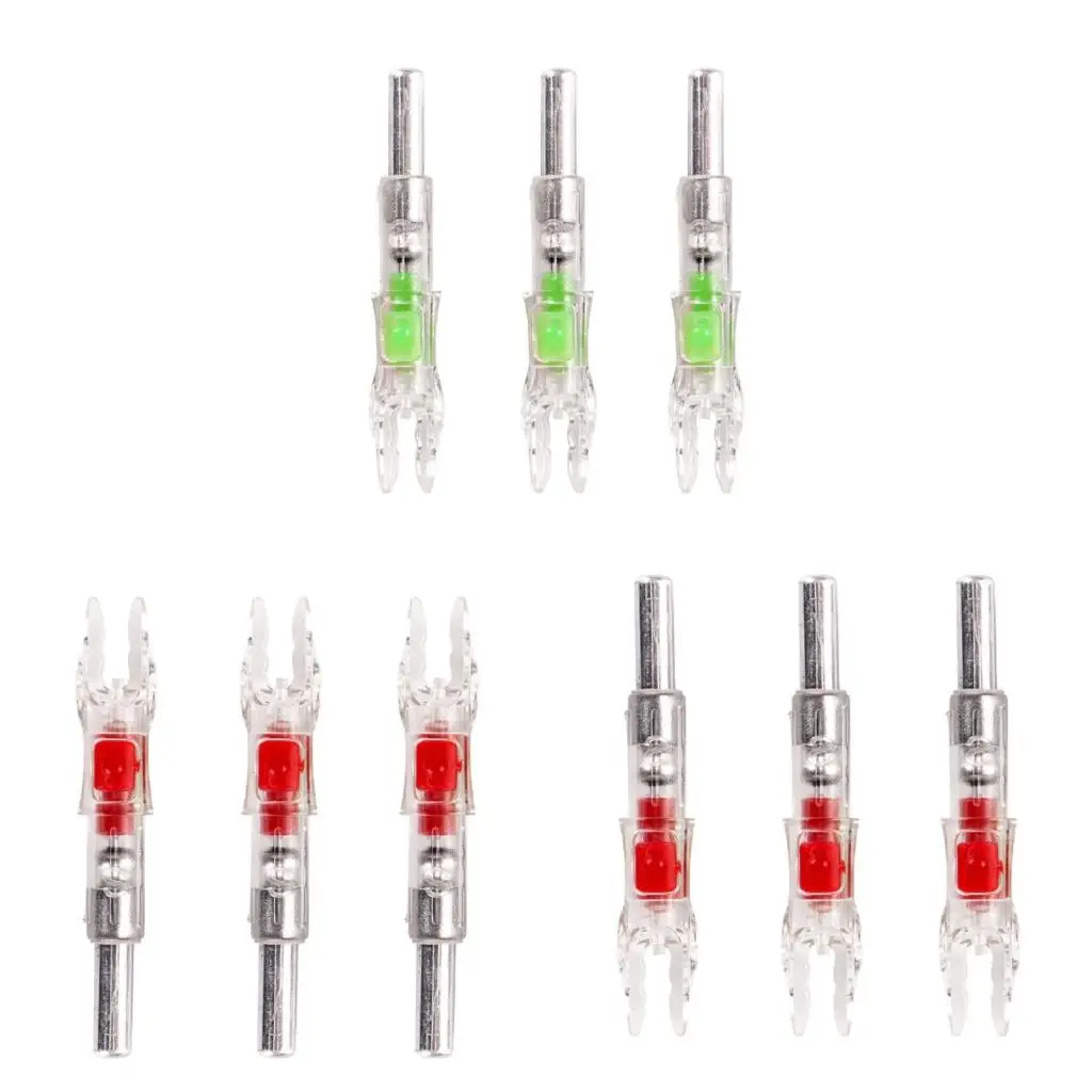 Q39E 3pcs Automatic LED Arrows Replaceable Battery Automatically Lighted Arrows Nocks for Family Entertainment
Q39E 3pcs Automatic LED Arrows Replaceable Battery Automatically Lighted Arrows Nocks for Family Entertainment
