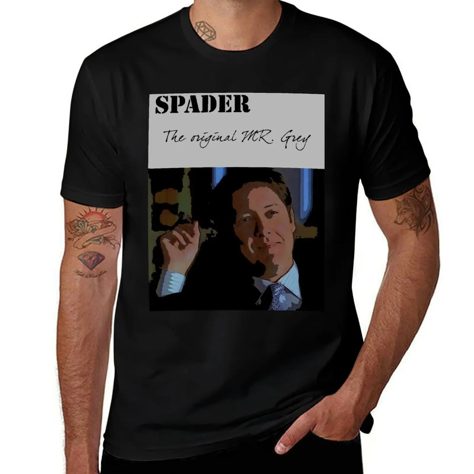 James spader - The Original Mr Grey T-Shirt man t shirt cotton funny t shirts cotton T-shirt
James spader - The Original Mr Grey T-Shirt man t shirt cotton funny t shirts cotton T-shirt