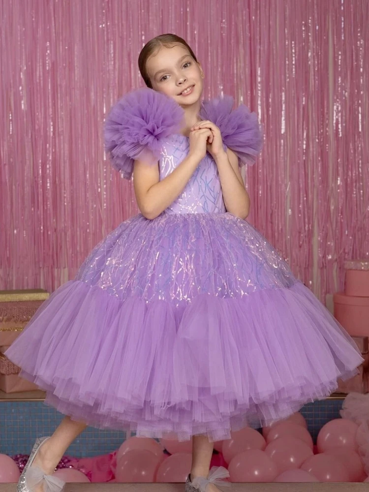Flower Girl Dresses Purple Tulle Puffy Sequin Sleeveless For Wedding Birthday Party Banquet First Communion Gowns
Flower Girl Dresses Purple Tulle Puffy Sequin Sleeveless For Wedding Birthday Party Banquet First Communion Gowns