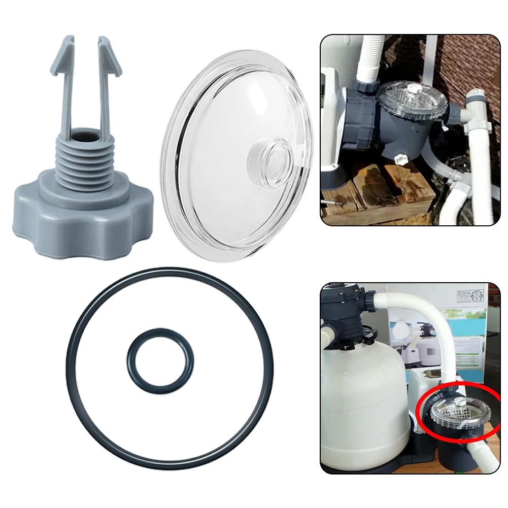 1pcs Leaf Trap Cover Lid With O-Ring Valve Kit For Int-12in Sand Filter Pump SF80110-1 Outdoor Pool Replacement Accessories
1pcs Leaf Trap Cover Lid With O-Ring Valve Kit For Int-12in Sand Filter Pump SF80110-1 Outdoor Pool Replacement Accessories