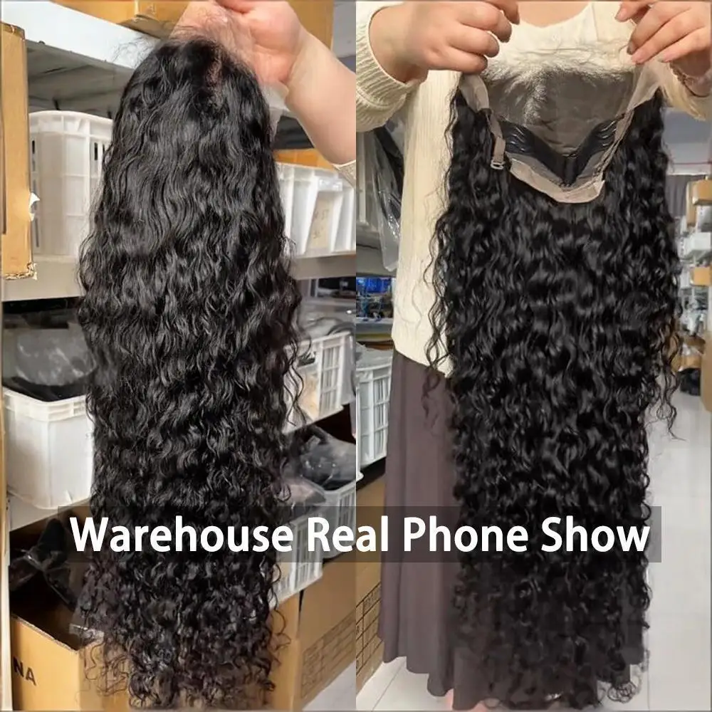 40 inch Water Wave Lace Front Wigs Human Hair Pre Plucked 200% Density 13x6 HD Transparent Lace Frontal Curly Wigs Natural Black
40 inch Water Wave Lace Front Wigs Human Hair Pre Plucked 200% Density 13x6 HD Transparent Lace Frontal Curly Wigs Natural Black