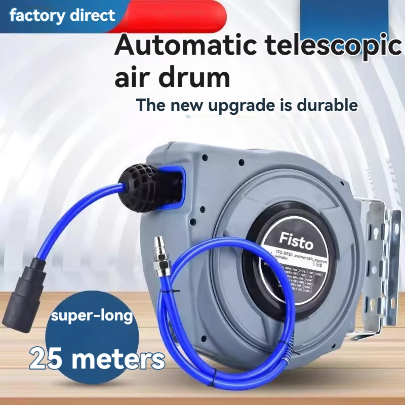 Автоматический телескопический ролик для ремонта автомобилей, пряжа в обертке ПУ, воздушная труба высокого давления, пневматический инструмент для красоты, 20 метров.
Автоматический телескопический ролик для ремонта автомобилей, пряжа в обертке ПУ, воздушная труба высокого давления, пневматический инструмент для красоты, 20 метров.