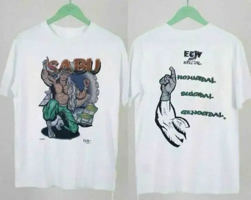 Sabu Homicidal Suicidal Genocidal ECW Ретро Классическая редкая футболка для борьбы
Sabu Homicidal Suicidal Genocidal ECW Ретро Классическая редкая футболка для борьбы