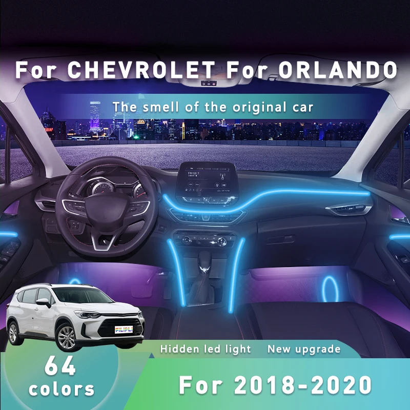 FILIPLI для 2019 года, для CHEVROLET ORLANDO, управляемый через приложение, внутреннее освещение автомобиля, 64-цветная RGB автомобильная светодиодная лента, легко устанавливается
FILIPLI для 2019 года, для CHEVROLET ORLANDO, управляемый через приложение, внутреннее освещение автомобиля, 64-цветная RGB автомобильная светодиодная лента, легко устанавливается