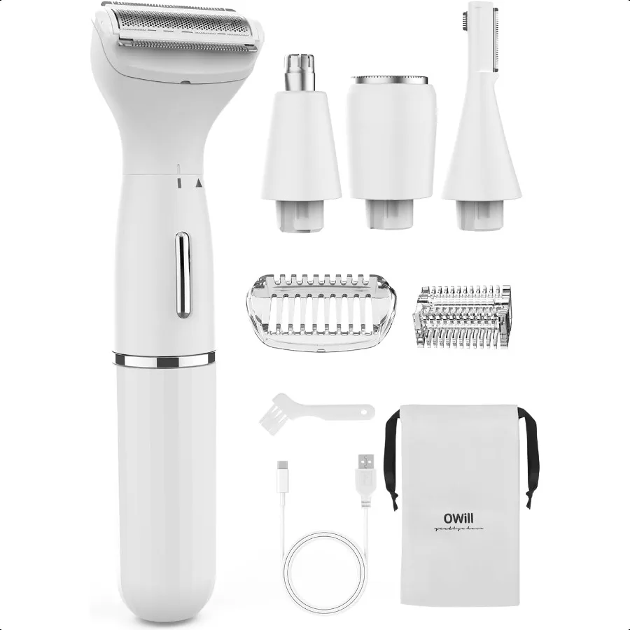 Ear Nose Hair Trimmer for Men Women 4in1 Eyebrow Facial Hair Remover Trimmer Stainl Steel Blades TypeC Charge Waterproof Suita
Ear Nose Hair Trimmer for Men Women 4in1 Eyebrow Facial Hair Remover Trimmer Stainl Steel Blades TypeC Charge Waterproof Suita