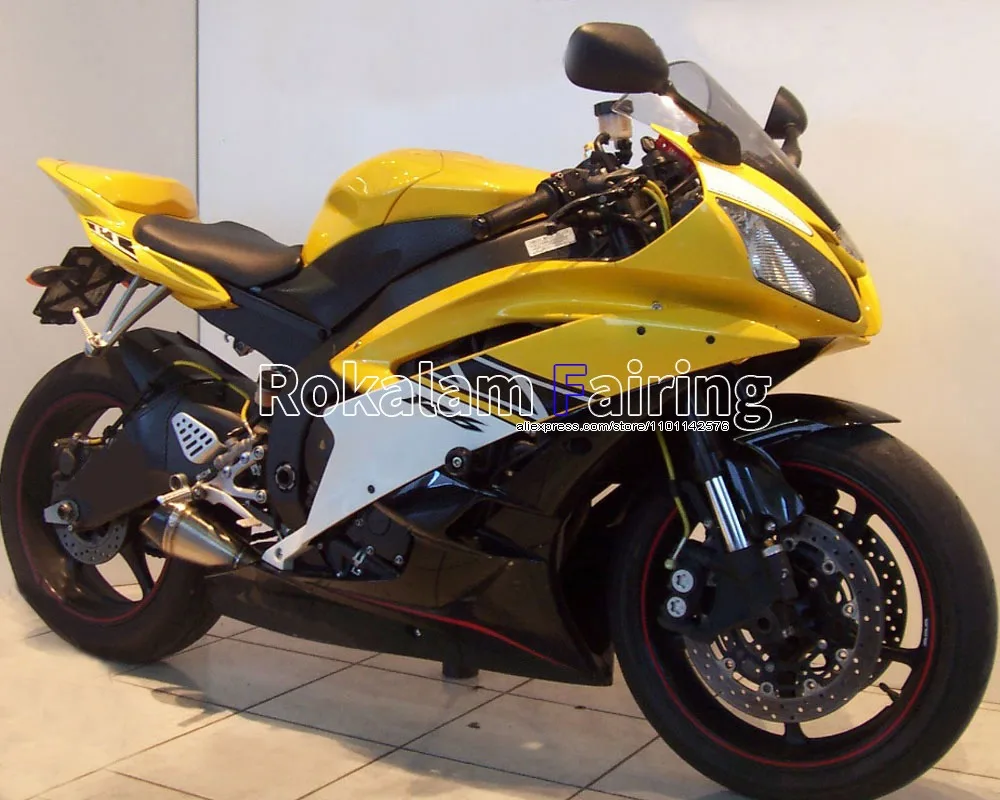 Для Yamaha YZF R6 06 07 кузов YZFR6 YZF-R6 2006 2007 Желтый Черный Белый мотоцикл обтекатель комплект (литье под давлением)
Для Yamaha YZF R6 06 07 кузов YZFR6 YZF-R6 2006 2007 Желтый Черный Белый мотоцикл обтекатель комплект (литье под давлением)
