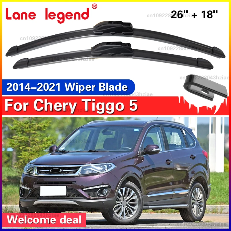 Wiper Front Wiper Blades For Chery Tiggo 5 Grand Tiggo5 DR6 EVO6 2014-2021 2015 2016 Windshield Windscreen Front Window 26"+18"
Wiper Front Wiper Blades For Chery Tiggo 5 Grand Tiggo5 DR6 EVO6 2014-2021 2015 2016 Windshield Windscreen Front Window 26"+18"