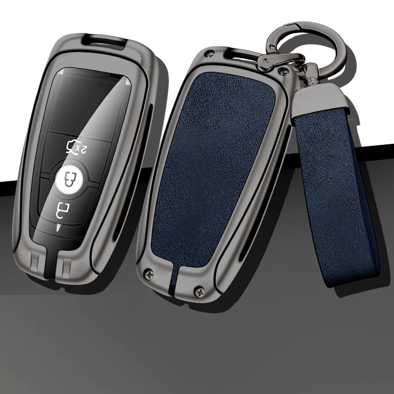 Fashion Zinc Alloy Car Key Case Cover Shell for Ford Ranger Wildtrak Remote Control Protector Automotive Interior Supplies
Fashion Zinc Alloy Car Key Case Cover Shell for Ford Ranger Wildtrak Remote Control Protector Automotive Interior Supplies