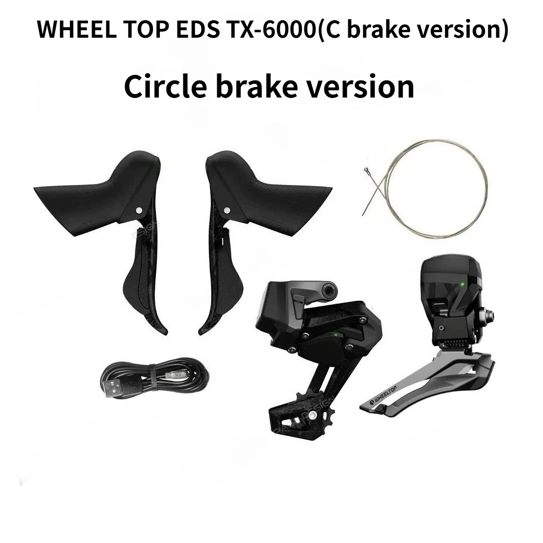 WHEEL TOP EDS TX Road Bike 3-14 Speed Wireless Carbon Fiber, Aluminum Alloy Electronic Shift Front and Rear Transmission
WHEEL TOP EDS TX Road Bike 3-14 Speed Wireless Carbon Fiber, Aluminum Alloy Electronic Shift Front and Rear Transmission