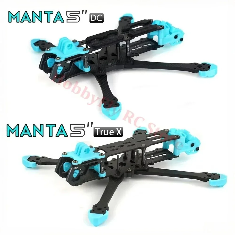 Axisflying MANTA5 5inch 238mm FPV Freestyle True X / DeadCat DC Type Frame Kit for DJI O3 Air Unit
Axisflying MANTA5 5inch 238mm FPV Freestyle True X / DeadCat DC Type Frame Kit for DJI O3 Air Unit
