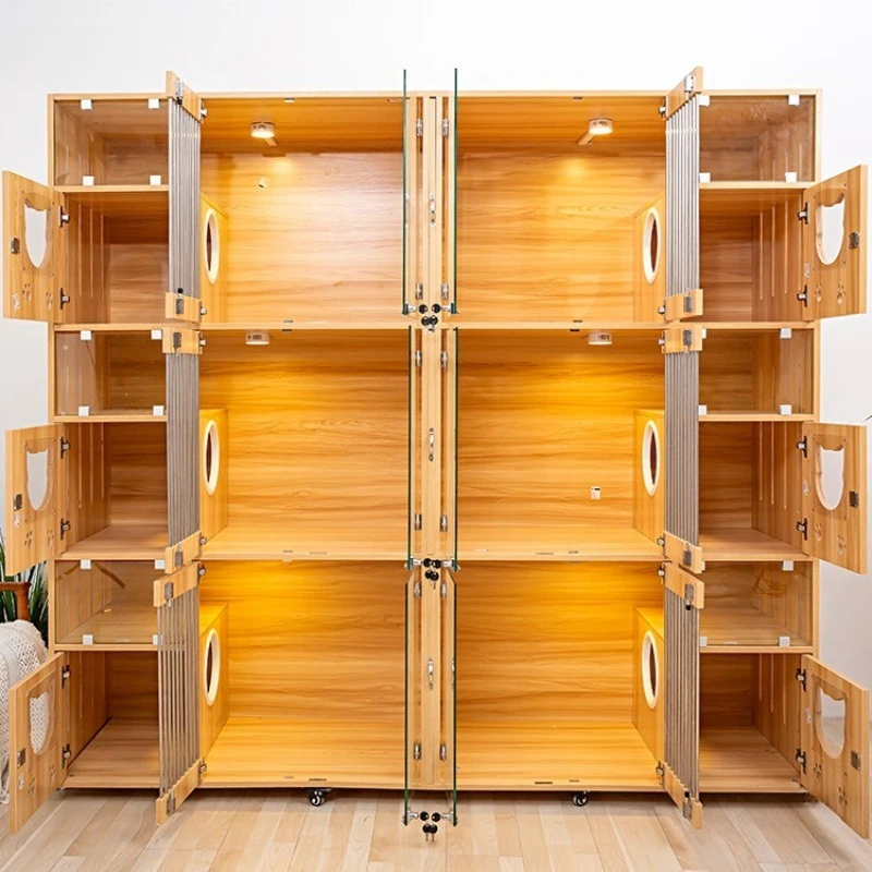 Pet cabinet Solid wood board cat nest villa pull board cat cabinet
Pet cabinet Solid wood board cat nest villa pull board cat cabinet