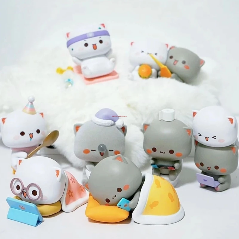 Mitao Cat Blind Box Series 4 Mystery Surprise Blind Box Action Figures Collectible Doll Home Decoration Ornament Birthday Gift
Mitao Cat Blind Box Series 4 Mystery Surprise Blind Box Action Figures Collectible Doll Home Decoration Ornament Birthday Gift