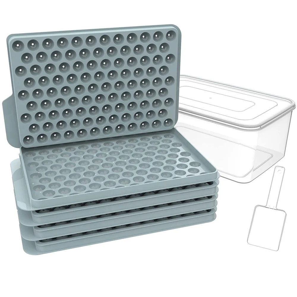 Mini bandejas de cubitos de hielo mejoradas, molde para Hacer bolas de hielo, pequeña bandeja de hielo triturada para enfriar be
Mini bandejas de cubitos de hielo mejoradas, molde para Hacer bolas de hielo, pequeña bandeja de hielo triturada para enfriar be