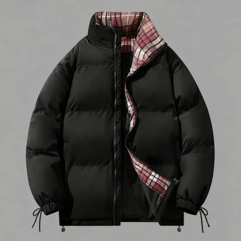 Мужская хлопковая куртка на осень и зиму, повседневная мужская толстая хлопковая куртка, двусторонняя куртка с воротником-стойкой
Мужская хлопковая куртка на осень и зиму, повседневная мужская толстая хлопковая куртка, двусторонняя куртка с воротником-стойкой