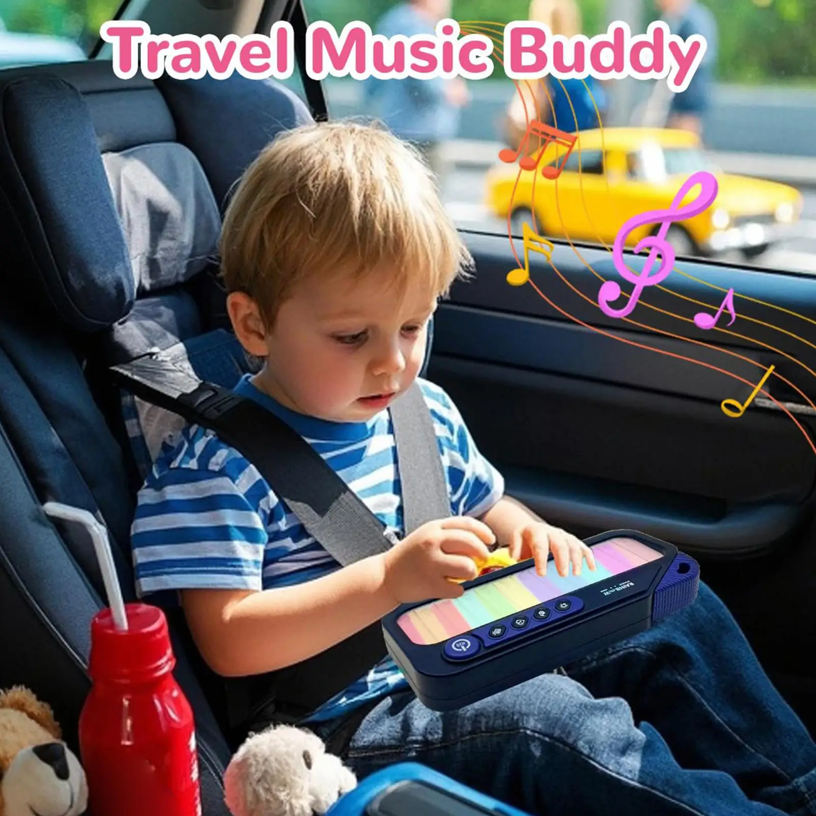 Piano Toys Mini Portable Learning Light Up Keyboard Toy Piano For Kids For Age 3-6 Boys Girls Travel Birthday Party
Piano Toys Mini Portable Learning Light Up Keyboard Toy Piano For Kids For Age 3-6 Boys Girls Travel Birthday Party
