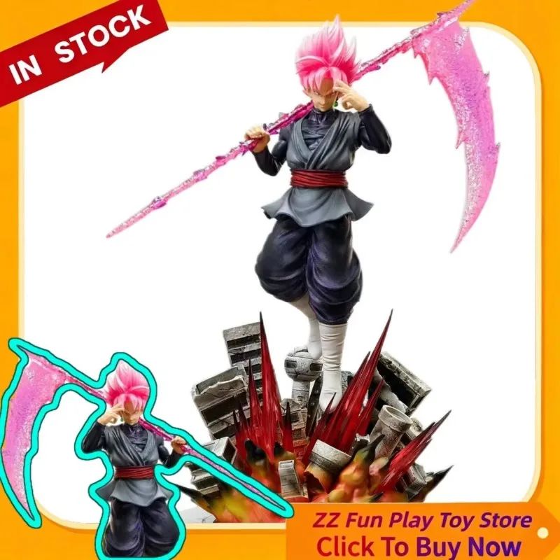 44.5cm JT Statue Model Dragon Ball Z DU Peach Pink Wukong Zamasu Figure Led Base Black Goku Super Saiyan Action Figure Ornament
44.5cm JT Statue Model Dragon Ball Z DU Peach Pink Wukong Zamasu Figure Led Base Black Goku Super Saiyan Action Figure Ornament