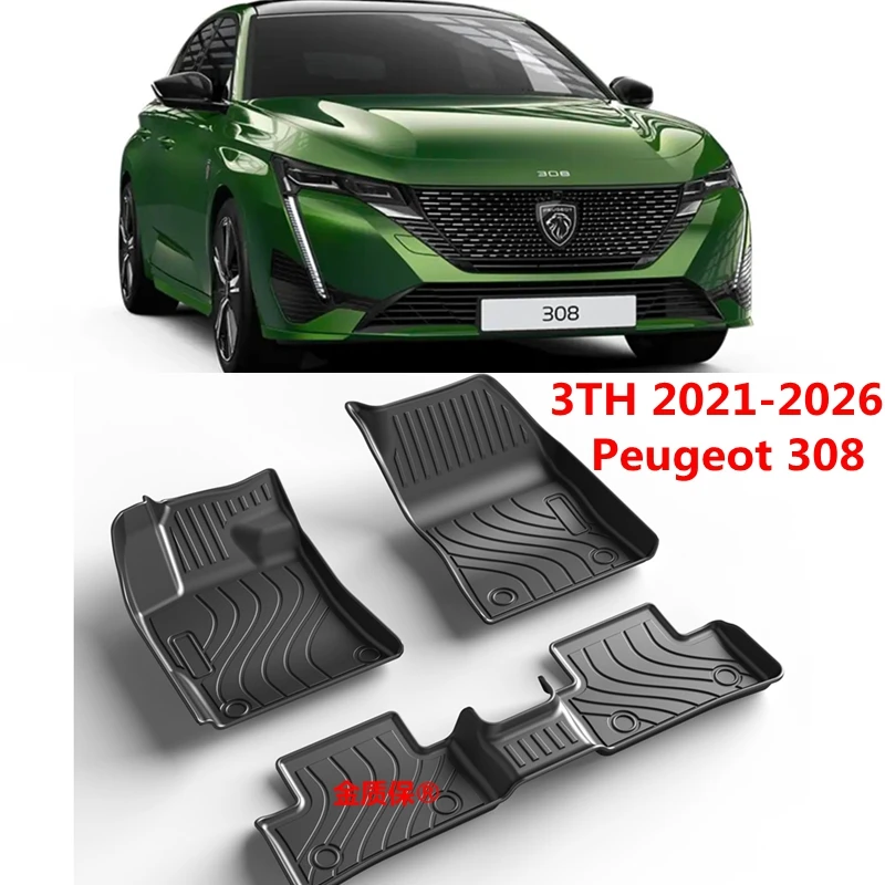 Use for 2021-2026 3TH Peugeot 308 car carpet Peugeot 308 All-Weather Floor car Mat Fit For Peugeot 308 waterproof car floor mat
Use for 2021-2026 3TH Peugeot 308 car carpet Peugeot 308 All-Weather Floor car Mat Fit For Peugeot 308 waterproof car floor mat