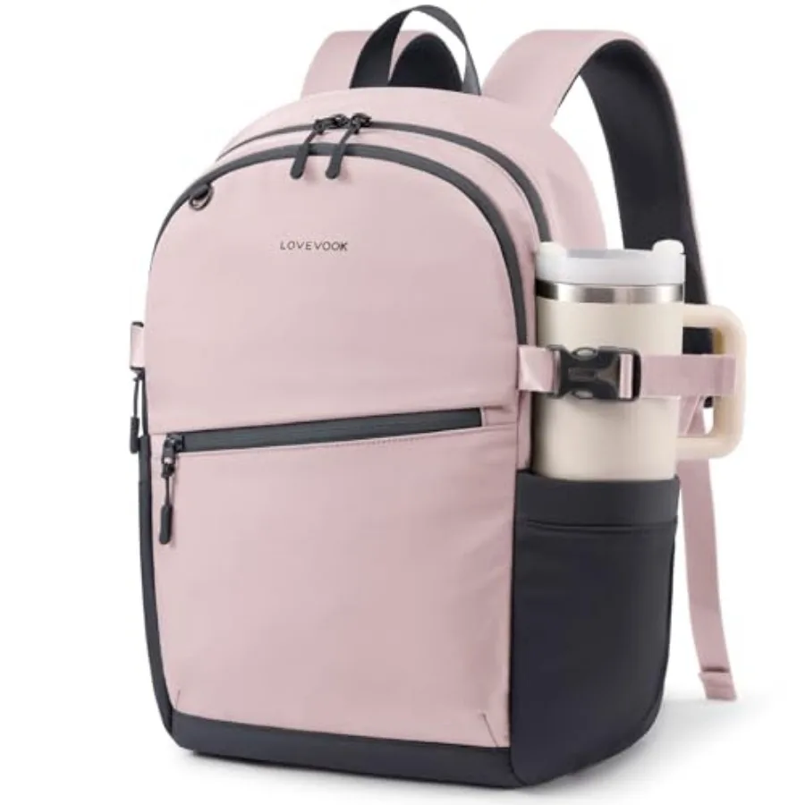 Everyday Backpack for Women, Chic Versatile Backpack with Water Bottle Pocket, Lightweight Waterproof Casual Daypack for City W
Everyday Backpack for Women, Chic Versatile Backpack with Water Bottle Pocket, Lightweight Waterproof Casual Daypack for City W