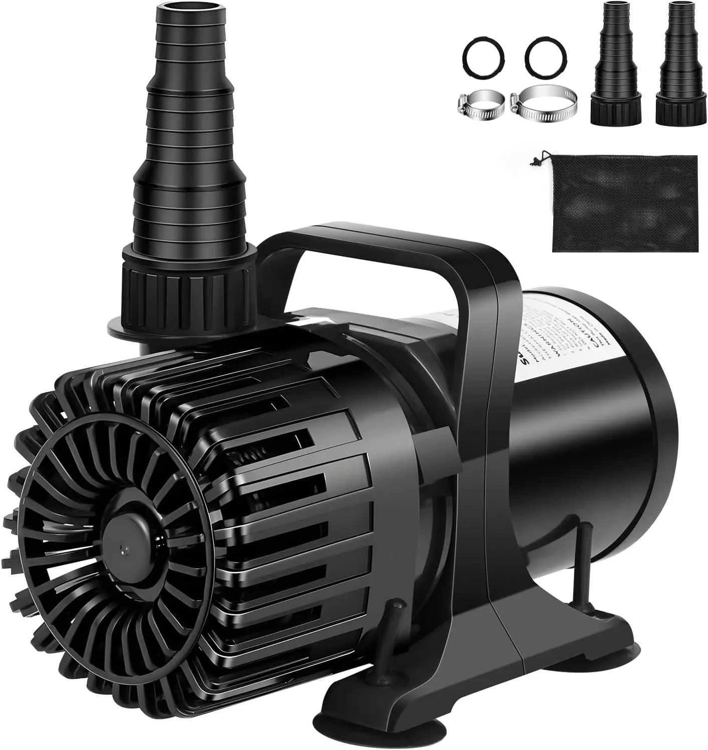 100W 1800 GPH Submersible Pond Pump with Adjustable Outlet, Ultra-Quiet for Koi Ponds, Waterfalls, and Fountains
100W 1800 GPH Submersible Pond Pump with Adjustable Outlet, Ultra-Quiet for Koi Ponds, Waterfalls, and Fountains