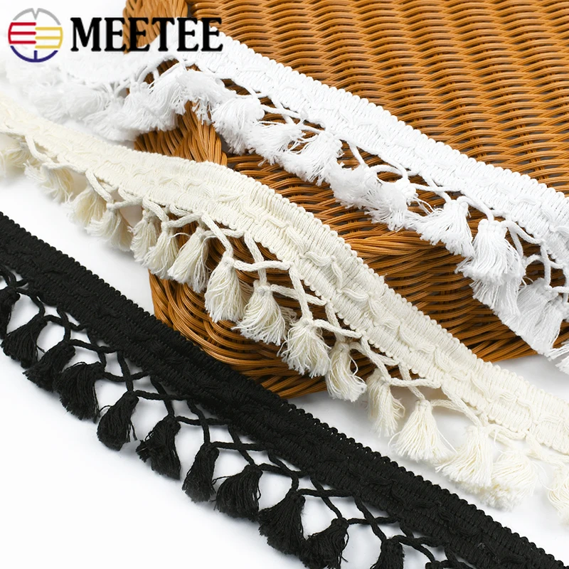 2/5/10Yards 6cm Cotton Tassel Lace Ribbon for Curtain Bags Clothes Hometextile Decoration Fringe Handmade DIY Sewing Accessories
2/5/10Yards 6cm Cotton Tassel Lace Ribbon for Curtain Bags Clothes Hometextile Decoration Fringe Handmade DIY Sewing Accessories