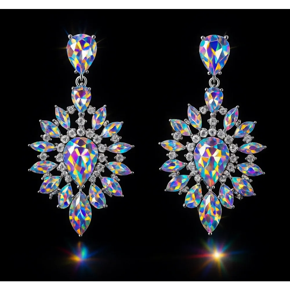 Модные серьги-подвески в форме капли с кристаллами для женщин
Модные серьги-подвески в форме капли с кристаллами для женщин