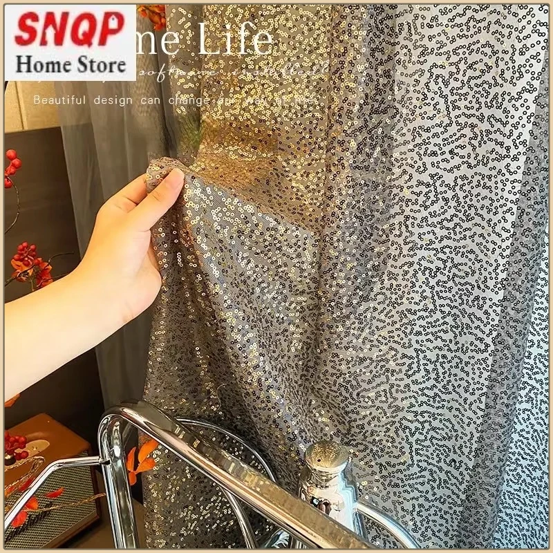 Fashion Luxury Sequin Tulle for Living Room Bedroom Blackout Bright Milky Way Screen Gray Sequin Window Sheer Dream Door Wedding
Fashion Luxury Sequin Tulle for Living Room Bedroom Blackout Bright Milky Way Screen Gray Sequin Window Sheer Dream Door Wedding
