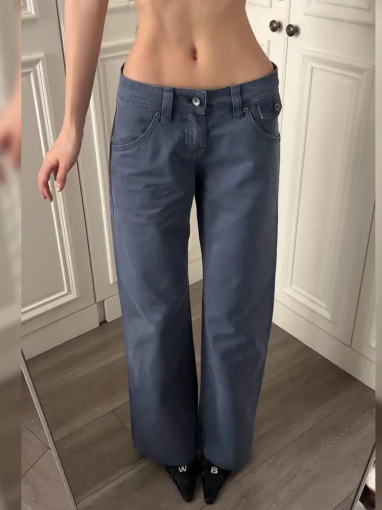 Retro American Spicy Girl Design Loose Straight Jeans Women Summer Loose Floor-Length Pants High Waist Denim Casual Wear
Retro American Spicy Girl Design Loose Straight Jeans Women Summer Loose Floor-Length Pants High Waist Denim Casual Wear