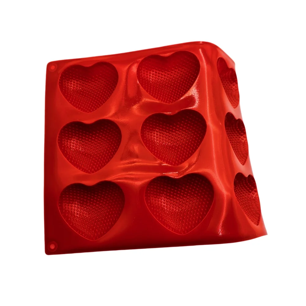 Romantic Heart Silicone Chocolate Mold 12 Hole Concave Convex Particles Love Candy Jelly Pudding Cake Mold for Valentine's Day
Romantic Heart Silicone Chocolate Mold 12 Hole Concave Convex Particles Love Candy Jelly Pudding Cake Mold for Valentine's Day