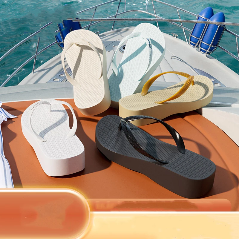 Hot Sale Summer Women's Wedge Flip Flops Female Outer Wear Slippers House Bath Slides Outdoor Anti Slip Thick Sole Beach Shoes
Hot Sale Summer Women's Wedge Flip Flops Female Outer Wear Slippers House Bath Slides Outdoor Anti Slip Thick Sole Beach Shoes
