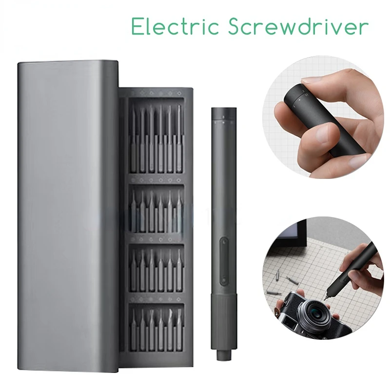 Multifunctional electric screwdriver precision aluminium alloy driver set Portable Storage Household Electric Tools
Multifunctional electric screwdriver precision aluminium alloy driver set Portable Storage Household Electric Tools